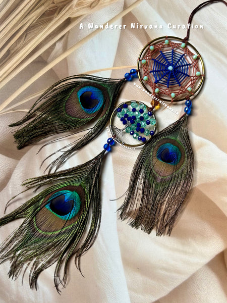 Mayur Chakra Tree of Life Dreamcatcher