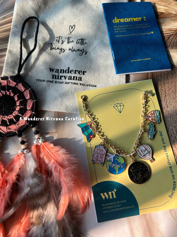 Peach Black Travel Combo