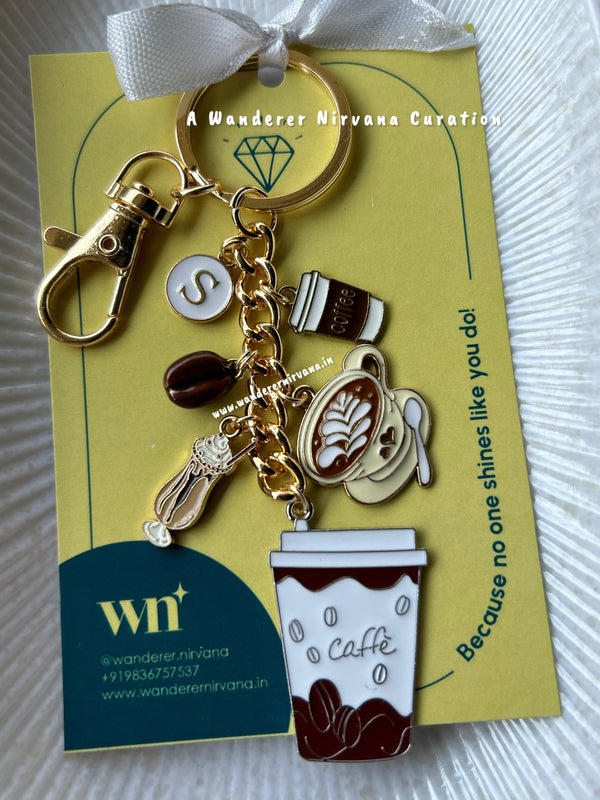 Coffee Bean Exclusive Personalised Keychain