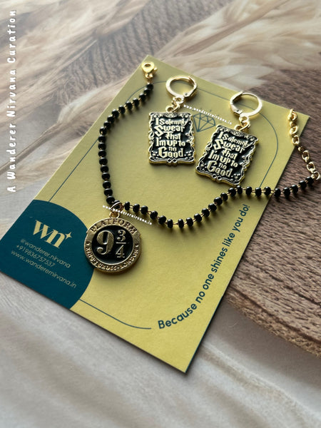 Harry Potter Nazariya Bracelet Earring Set