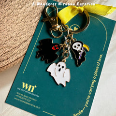 Halloween Ghost Keychain