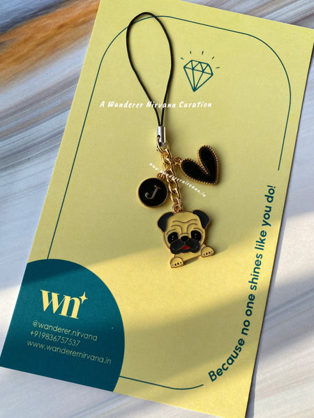 Pugg Heart Phonecharm