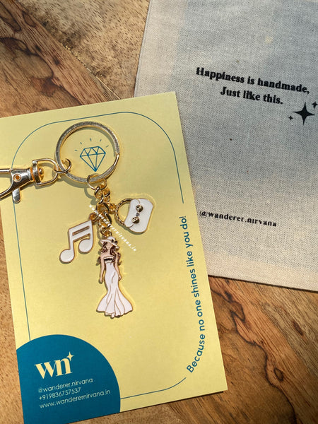 GirlBoss Keychains( Set of 3)