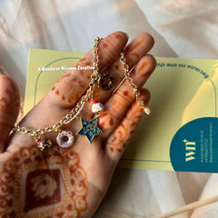 Cupcake Donut Star Moon Bracelet