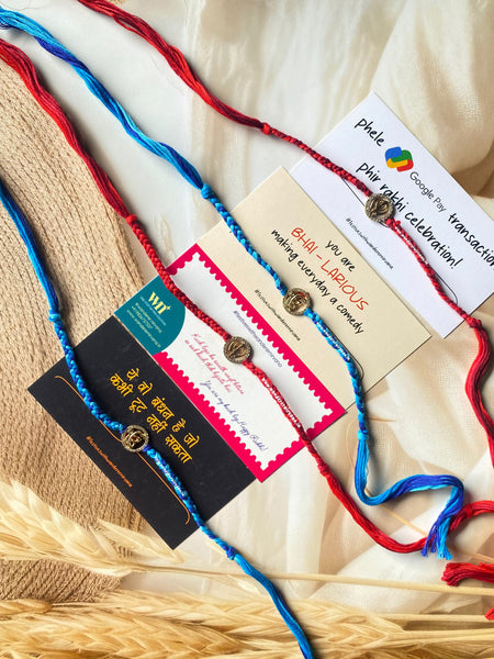 IkOnkar and Khanda Rakhi Set of 4