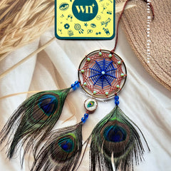 Mayur Chakra Peacock Dreamcatcher