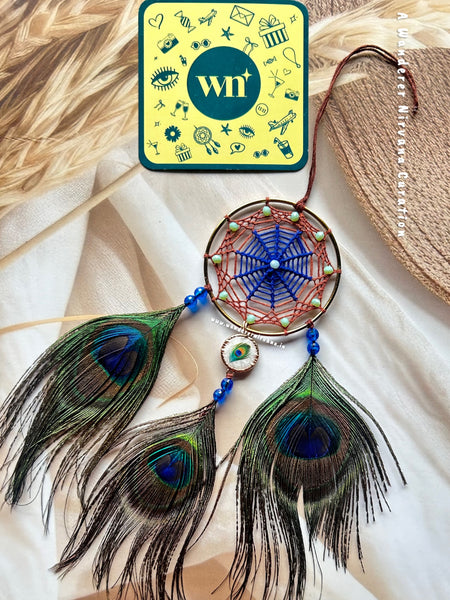 Mayur Chakra Peacock Dreamcatcher