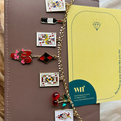 Ace of Club Bagchain charms