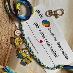 Minion Charm Rakhi Bagcharm