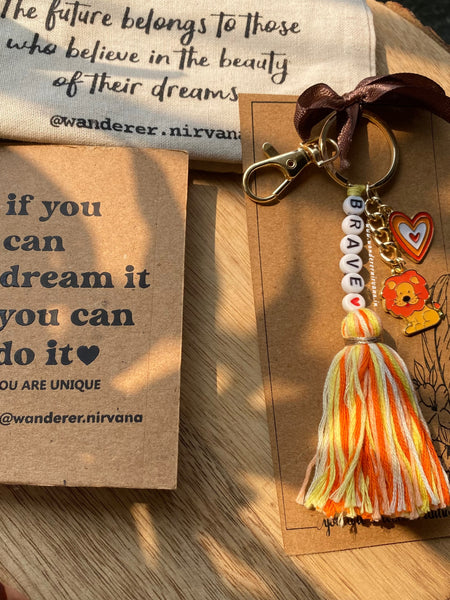 Brave Keychain