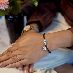 Nayan Nazariya Bracelet with Initial