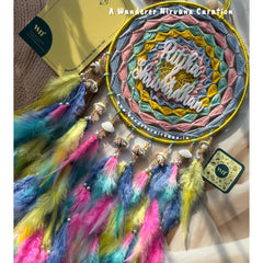 Amusing Pastel Shells Dreamcatcher