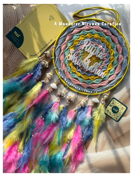 Amusing Pastel Shells Dreamcatcher