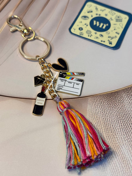 FilmSlate Boho Keychain