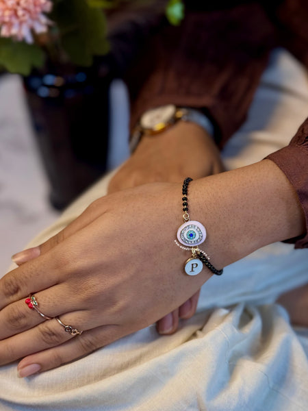 Rosie Nazariya Bracelet with Initial