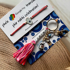 Bhaiya-Bhabhi Hamsa Chocolate Lover Name Set