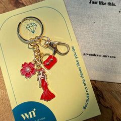 GirlBoss Keychains( Set of 3)