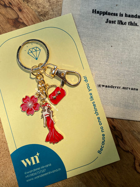 GirlBoss Keychains( Set of 3)