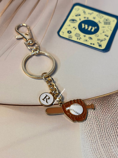 Baseball Keychain