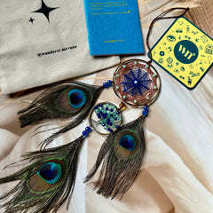Mayur Chakra Tree of Life Dreamcatcher