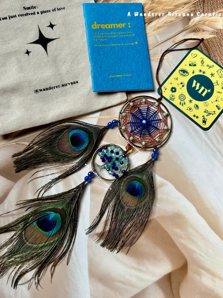 Mayur Chakra Tree of Life Dreamcatcher