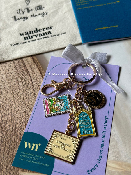 Ticket to Hogwarts Harry Keychain