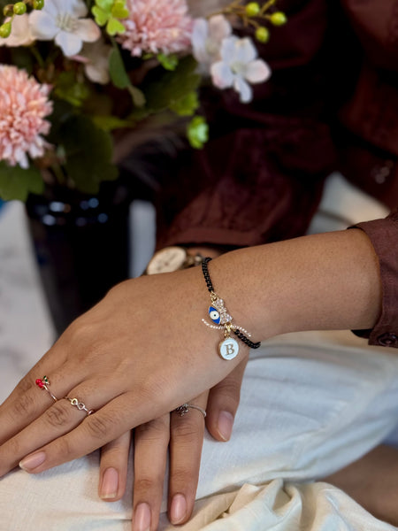 Pookie Nazariya Bracelet with Initial
