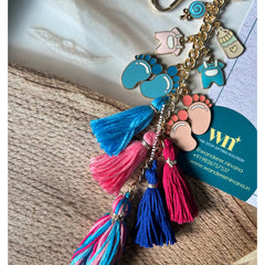 Baby Shower Special Boho Keychain