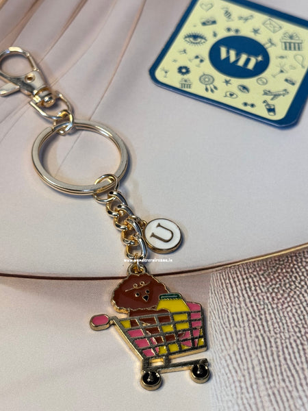 Cute Puppy Keychain
