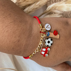 Car Football Cricket Personalised Adjustable Luxe Band
