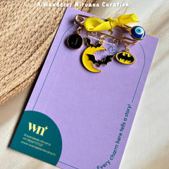 Batman Personalised Evil Eye Brooch