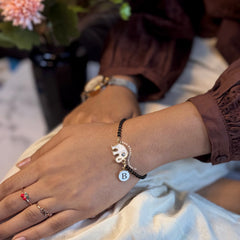 Vigna Nazariya Bracelet with Initial