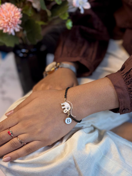 Vigna Nazariya Bracelet with Initial