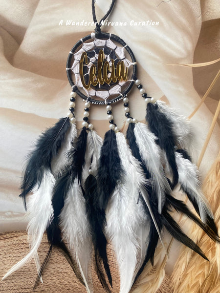 Black White Dreamcatcher