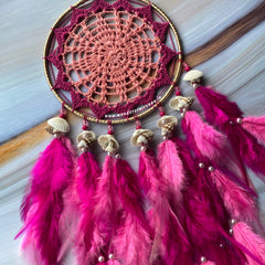 Shaam Gulabi Dreamcatcher Pink