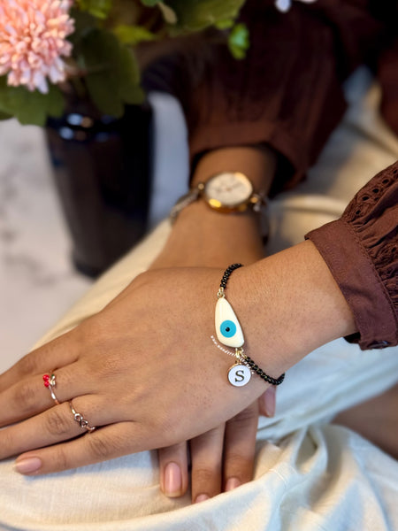 Shakti Nazariya Bracelet with Initial
