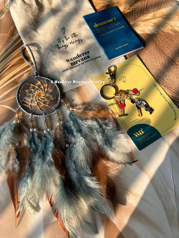 Cricket Dreamer Dreamcatcher Keychain Combo
