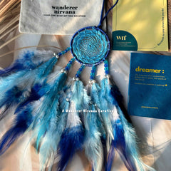 Blue Sky Clouds Dreamcatcher