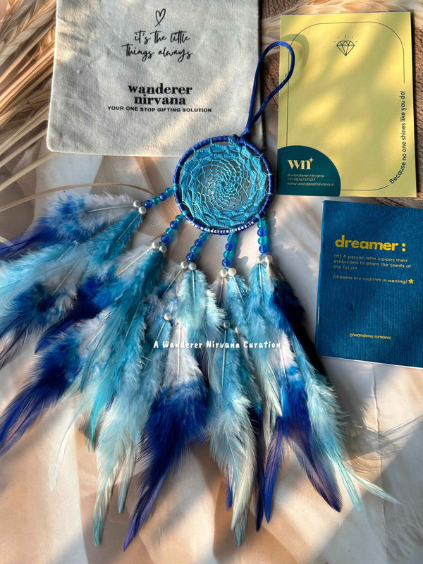 Blue Sky Clouds Dreamcatcher