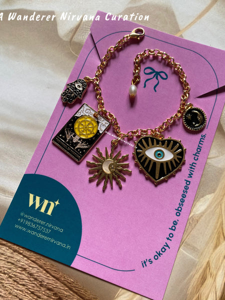 Wheel of Fortune Pearl Bracelet