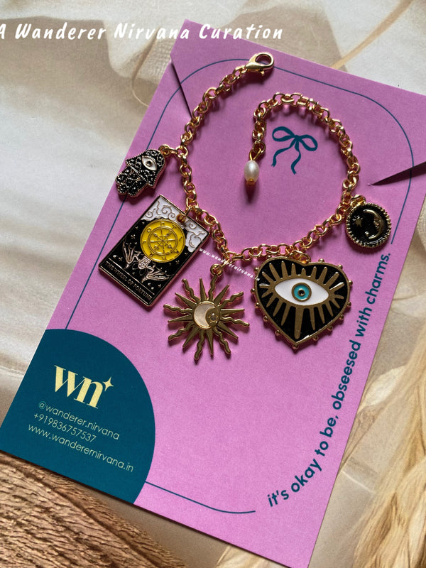 Wheel of Fortune Pearl Bracelet