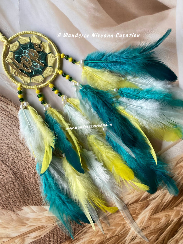 Lemongrass Yellow Green Dreamcatcher