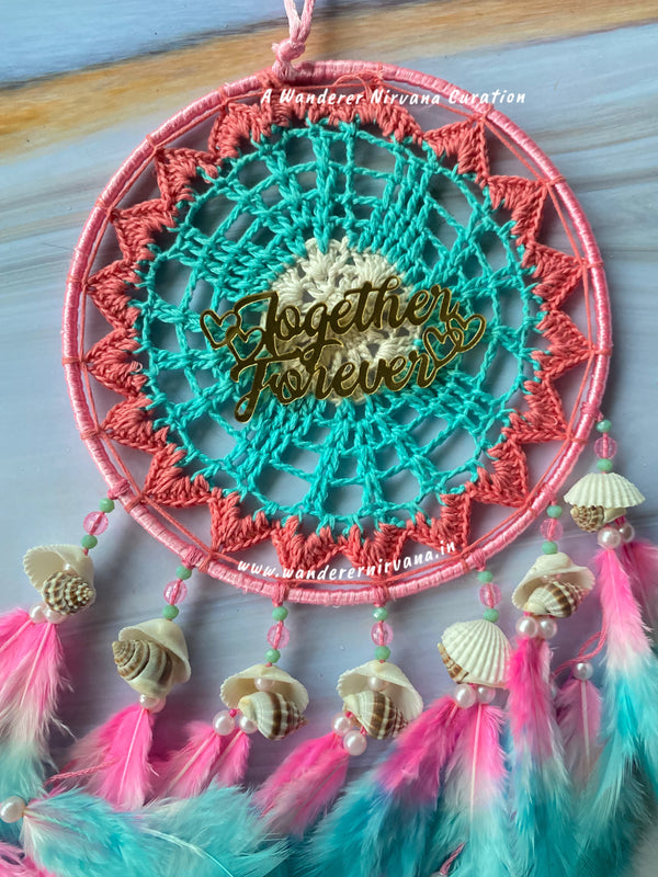Mint To Be Pink Medium Dreamcatcher