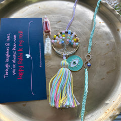 Bhai-Bhabhi Infinity Tree of Life Set (Pastel)