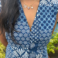Lavender Pookie Turtle Neckpiece