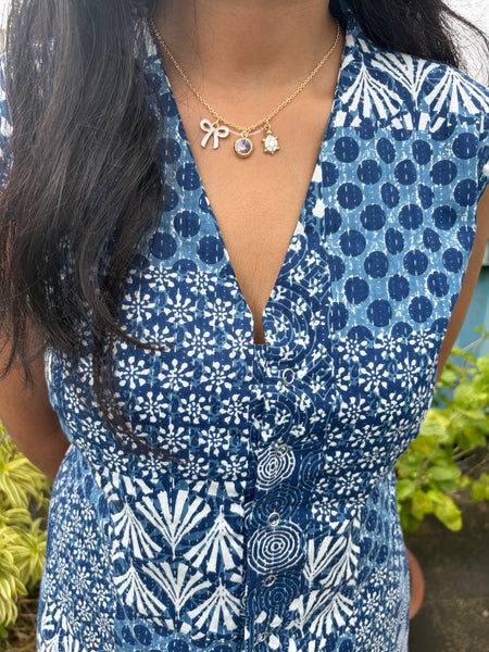 Lavender Pookie Turtle Neckpiece