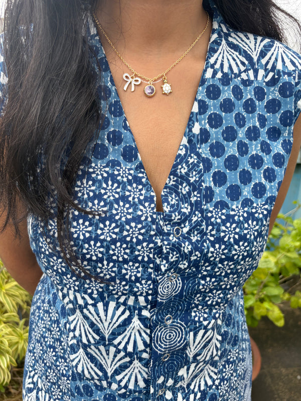 Lavender Pookie Turtle Neckpiece