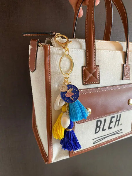 Chirpy Treasure Tassel Keychain