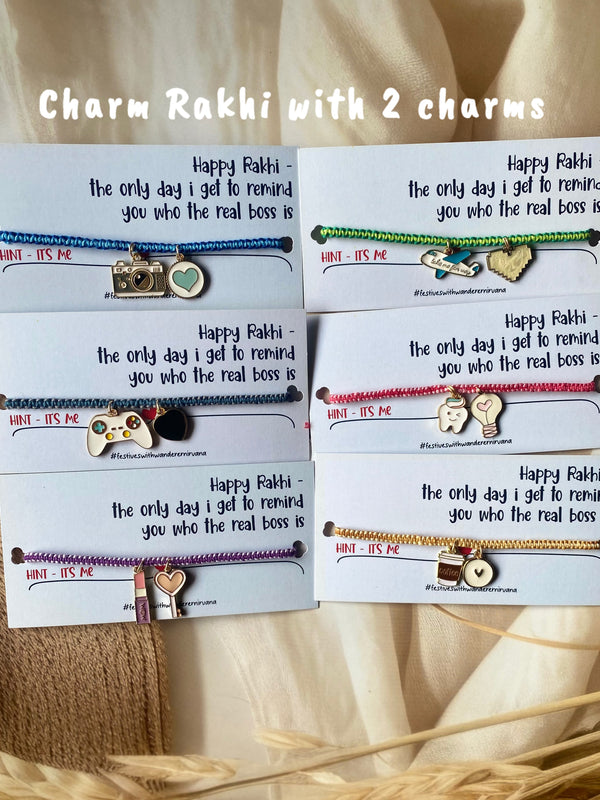Curate Your Own Charm Rakhi