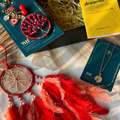 Peach Red Rare Hamper Box